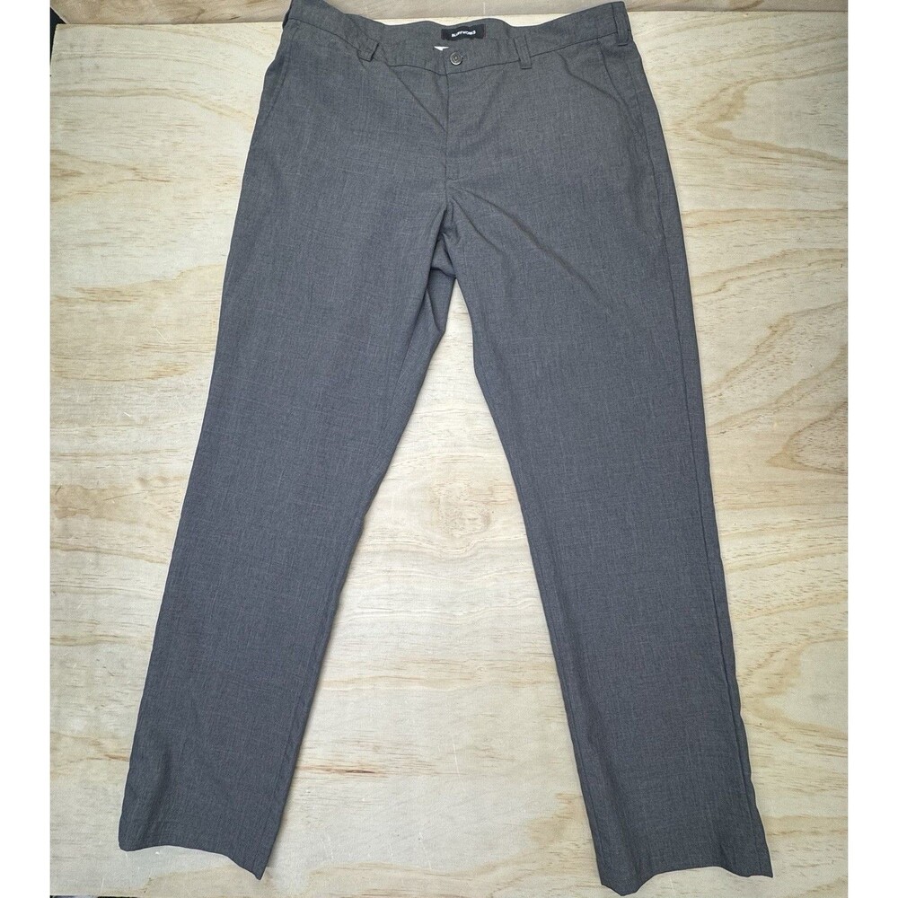 USED 40 x 34 Bluffworks Original Dress Pants Gray